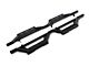 Octagon Tube Drop Style Nerf Side Step Bars; Black (18-24 Jeep Wrangler JL 4-Door)