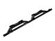 Octagon Tube Drop Style Nerf Side Step Bars; Black (18-24 Jeep Wrangler JL 4-Door)