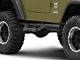 Octagon Tube Drop Style Nerf Side Step Bars; Black (87-06 Jeep Wrangler YJ & TJ, Excluding Unlimited)