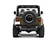 Smittybilt SRC Classic Rear Bumper with D-Rings; Textured Black (76-06 Jeep CJ5, CJ7, Wrangler YJ & TJ)