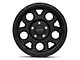 KMC Enduro Matte Black Wheel; 15x9 (87-95 Jeep Wrangler YJ)