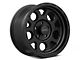 KMC Enduro Matte Black Wheel; 16x8 (97-06 Jeep Wrangler TJ)