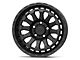 Black Rhino Raid Matte Black Wheel; 17x8.5 (87-95 Jeep Wrangler YJ)