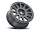 ICON Alloys Ricochet Satin Black 5-Lug Wheel; 17x8; 38mm Offset (05-15 Tacoma)