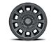 ICON Alloys Thrust Satin Black Wheel; 17x8.5 (84-01 Jeep Cherokee XJ)