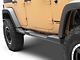 Jeep Licensed by RedRock ABS Side Steps with Jeep Logo (07-18 Jeep Wrangler JK 4-Door)