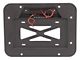 RedRock License Plate Relocation Kit w/LED Third Brake Light (07-18 Jeep Wrangler JK)