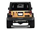 RedRock License Plate Relocation Kit w/LED Third Brake Light (07-18 Jeep Wrangler JK)