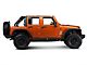 Smittybilt SRC Side Armor; Textured Black (07-18 Jeep Wrangler JK 4-Door)