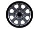 Tremor Wheels 103 Impact Graphite Grey with Black Lip Wheel; 20x9 (07-18 Jeep Wrangler JK)