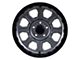 Tremor Wheels 103 Impact Graphite Grey with Black Lip Wheel; 20x9 (20-24 Jeep Gladiator JT)