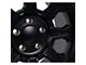 Tremor Wheels 105 Shaker Satin Black Wheel; 20x9; 0mm Offset (20-24 Jeep Gladiator JT)