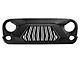 G3 Angry Series Grille with Turn Signals; Matte Black (07-18 Jeep Wrangler JK)