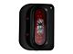 Combat Off Road Tail Gunner LED Tail Lights; Black Housing; Red Clear Lens (07-18 Jeep Wrangler JK)