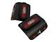 Combat Off Road Tail Gunner LED Tail Lights; Black Housing; Red Clear Lens (18-24 Jeep Wrangler JL)