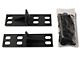 Jeep Licensed by RedRock Double Tubular Rear Bumper with Receiver Hitch and Jeep Logo; Textured Black (87-06 Jeep Wrangler YJ & TJ)