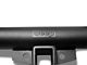 Jeep Licensed by RedRock Double Tubular Rear Bumper with Receiver Hitch and Jeep Logo; Textured Black (87-06 Jeep Wrangler YJ & TJ)