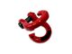 Moose Knuckle Offroad Jowl Split Recovery Shackle; Flame Red