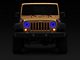 7-Inch RGB Halo LED Headlights; Black Housing; Clear Lens (97-18 Jeep Wrangler TJ & JK)