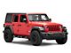 4-Inch Drop Sniper Running Boards; Textured Black (18-24 Jeep Wrangler JL 4-Door)