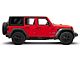 4-Inch Drop Sniper Running Boards; Textured Black (18-24 Jeep Wrangler JL 4-Door)