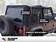 Rugged Ridge Replacement Soft Top with Tinted Windows and Door Skins; Black Diamond (97-06 Jeep Wrangler TJ w/ Steel Half Doors)