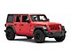 SEC10 Small Rear Window Decal; Red (18-24 Jeep Wrangler JL)