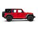 SEC10 Small Rear Window Decal; Blue (18-24 Jeep Wrangler JL)