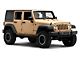 SEC10 Small Rear Window Decal; Gloss Black (07-18 Jeep Wrangler JK)