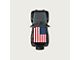 4x4 Attitude Sunshade; USA Flag (07-18 Jeep Wrangler JK 2-Door)