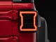 Raxiom LED Tail Lights; Red Housing; Smoked Lens (18-24 Jeep Wrangler JL w/ Factory Halogen Tail Lights & w/o Blind Spot Detection)