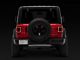 Raxiom LED Tail Lights; Red Housing; Smoked Lens (18-24 Jeep Wrangler JL w/ Factory Halogen Tail Lights & w/o Blind Spot Detection)