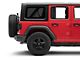 Raxiom LED Tail Lights; Red Housing; Smoked Lens (18-24 Jeep Wrangler JL w/ Factory Halogen Tail Lights & w/o Blind Spot Detection)