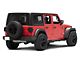 Raxiom LED Tail Lights; Red Housing; Smoked Lens (18-24 Jeep Wrangler JL w/ Factory Halogen Tail Lights & w/o Blind Spot Detection)