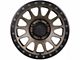 Lock Off-Road Yosemite Matte Desert Bronze with Matte Black Ring Wheel; 17x9 (99-04 Jeep Grand Cherokee WJ)