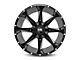 Hardrock Offroad Hardcore Gloss Black Milled Wheel; 20x12 (20-24 Jeep Gladiator JT)