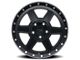 Dirty Life Compound Matte Black Wheel; 22x10 (07-18 Jeep Wrangler JK)