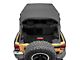 RedRock Extended Bikini Top; Black Diamond (11-18 Jeep Wrangler JK 4-Door)