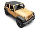 RedRock Extended Bikini Top; Black Diamond (11-18 Jeep Wrangler JK 4-Door)