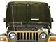 DV8 Offroad Hood Prop Rod; Stainless (97-06 Jeep Wrangler TJ)