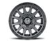 ICON Alloys Compression Double Black Wheel; 17x8.5 (18-24 Jeep Wrangler JL)
