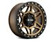 Method Race Wheels MR312 Bronze with Matte Black Lip Wheel; 17x8.5 (20-24 Jeep Gladiator JT)