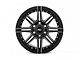 Rough Country 88 Series Gloss Black Wheel; 17x9 (18-24 Jeep Wrangler JL)
