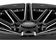 Rough Country 88 Series Gloss Black Wheel; 17x9 (07-18 Jeep Wrangler JK)