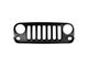 Upper Replacement Grille; Black (07-18 Jeep Wrangler JK)