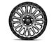 Fuel Wheels Rincon Matte Gunmetal with Black Ring Wheel; 17x9 (07-18 Jeep Wrangler JK)