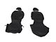 Hybrid Neoprene Front and Rear Seat Covers; Black (18-24 Jeep Wrangler JL 4-Door)