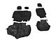 Hybrid Neoprene Front and Rear Seat Covers; Black (18-24 Jeep Wrangler JL 4-Door)