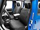 Hybrid Neoprene Front and Rear Seat Covers; Black (18-24 Jeep Wrangler JL 4-Door)
