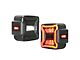 LED Tail Lights with LED Third Brake Light; Black Housing; Smoked Lens (18-24 Jeep Wrangler JL w/ Factory Halogen Tail Lights)